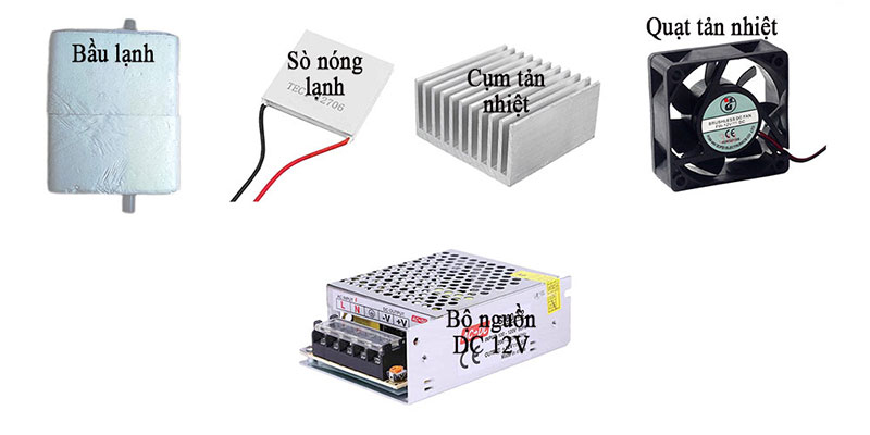 cac linh kien trong he thong lam lanh bang chip 1