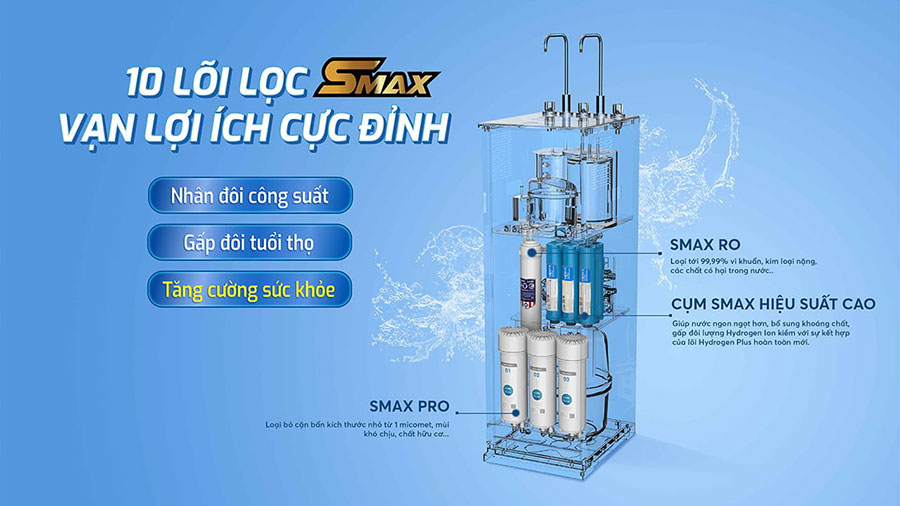 Máy lọc nước nóng lạnh Karofi KaD-L56 04