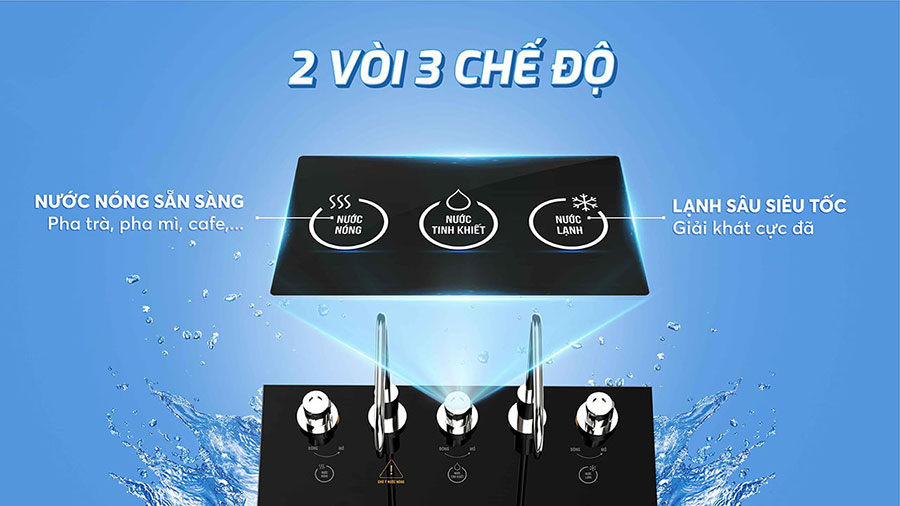 Máy lọc nước nóng lạnh Karofi KaD-L56 02